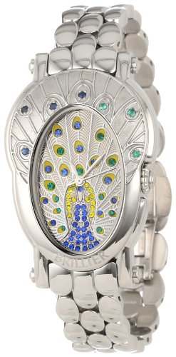Brillier Women's 'The Royal Plume Collection' Swiss Quartz Watch