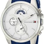 Tommy Hilfiger Men's Cool Sport Stainless Steel Quartz Watch with Silicone Strap