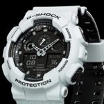 Casio G-Shock GA-100 Military Series Watches - White/One Size