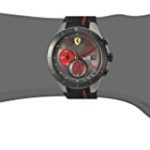 Ferrari Red Rev Evo Chrono - Unleash Power and Precision with the 46mm Black and Red Masterpiece