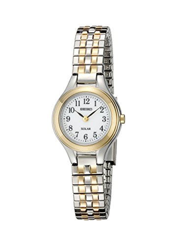 Seiko Women's Solar Expansion Two-Tone Stainless Steel Classic Watch