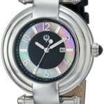 Brillier Women's Klassique Analog Display Quartz Black Watch