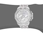 Bulova Men's Quartz Stainless Steel Dress Watch, Color:Silver-Toned