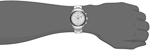 Omega Men's Speedmaster Silver Watch - Stylish Precision with Rotating Bezel and GMT Functionality