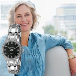 Peugeot Women's 'Crystal' Quartz Metal and Stainless Steel Dress Watch
