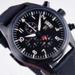Fanmis Black Dial Quartz Chronograph Watch - Stylish, Durable & Water-Resistant