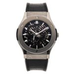 Hublot Classic Fusion Mechanical Skeletonized Dial Mens Watch