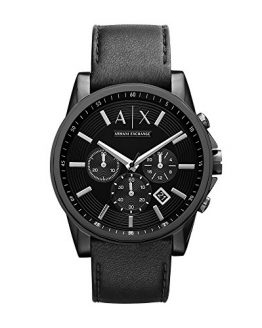 Armani Exchange Men's AX2098 Black Leather Watch