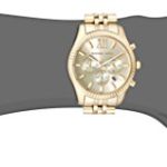 Michael Kors Lexington Gold-Tone Stainless Steel Watch MK8281