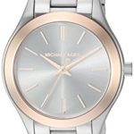 Michael Kors Women's Mini Slim Runway Silver-Tone Watch