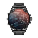 Diesel Men's Mr. Daddy 2.0 Black IP Watch