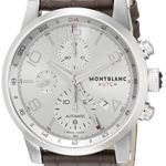 Montblanc Timewalker ChronoVoyager UTC Men's Brown Leather Strap Swiss