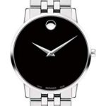 Movado Men's Museum Stainless Steel Watch with Concave Dot Museum Dial