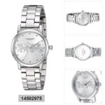Coach Women’s Grand Watch – Elegant Stainless Steel & Leather Timepiece Inspired by NYC