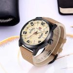 Men's Business Watch - Elegance Meets Precision with Calendar and Genuine Leather Band