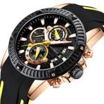 MINI FOCUS Men Business Watch, Quratz Chronograph Watches