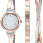 Anne Klein Women's Swarovski Crystal Accented Watch