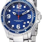 Stuhrling Original Mens “Specialty Grand Regatta” Stainless Steel Professional Watch