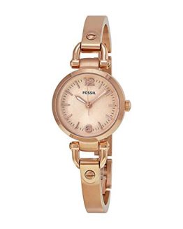 Fossil Women's Mini Georgia, Rose Gold-Tone Stainless Steel Watch