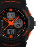 Aposon Men’s Dual Time Outdoor Digital Analog Sport Watch – 3ATM Waterproof LED Chronograph