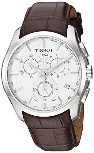 Tissot Men's Couturier Silver Stainless Steel Chronograph