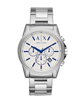 Armani Exchange Men's AX2510 Silver Quartz Watch