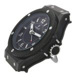 Hublot Black Magic Quartz (Battery) Black Dial Mens Watch