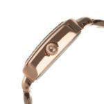 Peugeot Women's Quartz Brass Dress Watch, Color:Rose Gold-Toned