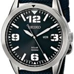 Seiko Men's SNE329 Sport Solar-Powered Stainless Steel Watch