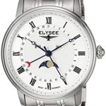Elysee Men's Classic-Edition Analog Display Quartz Silver Watch
