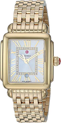 Michele Women's Deco Madison Mid Gold Plated