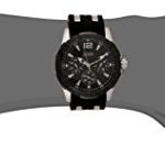 GUESS Men's Stainless Steel Casual Silicone Watch