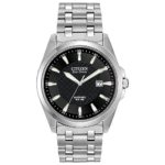 Citizen Men's Eco-Drive Stainless Steel Dress Watch with Date