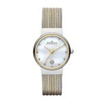 Skagen Women's 'White Label' Quartz Stainless Steel Dress Watch