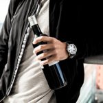 Speidel Men's Large Numeral Expansion Timepiece - Effortless Timekeeping with Bold Numerals and Stainless Steel Twist-O-Flex Band
