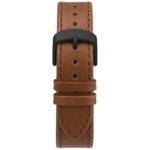 Timex Weekender 40: Stylish Simplicity with Brown/Black Leather Elegance
