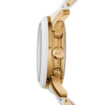 Michael Kors Women's Two Tone Stainless Steel Quartz Chronograph Watch
