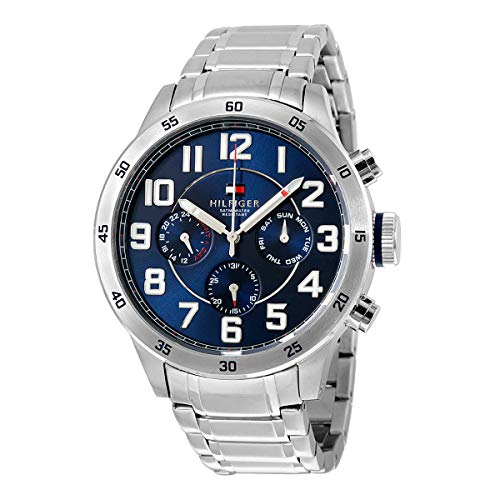 Tommy Hilfiger Men's 1791053 Stainless Steel Watch with Link Bracelet