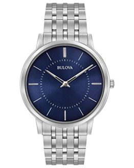 Bulova Men's Classic Collection Quartz Blue Dial Watch