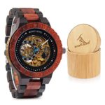 BOBO BIRD Mens Wooden Watches Luxury Mechanical Watch