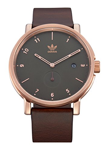 Adidas Watches District_LX2. Premium Horween Leather Strap, 20mm Width