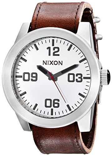 NIXON Men's Corporal Series Analog Quartz Watch / Leather or Canvas Band