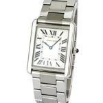 Cartier Men's Tank Solo Large Stainless Steel Watch