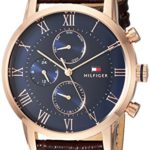 Tommy Hilfiger Men s Sophisticated Sport Quartz Gold and Leather Casual Watch