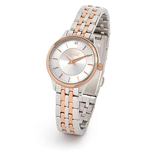 Speidel Ladies' Stainless Steel Watch with Swarovski Crystal on Silver Dial