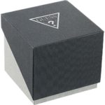 GUESS Men's Stainless Steel Silicone Casual Watch