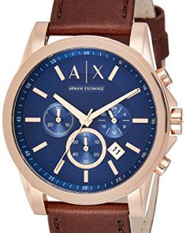Armani Exchange Men's AX2508 Brown Leather Watch