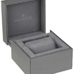 MICHELE Women's Deco Analog Display Swiss Quartz Silver Watch