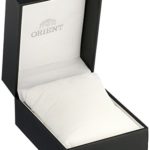 Orient Men's Bambino Version 4 Automatic Watch – 42mm Blue Dial with Leather Strap
