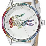 Lacoste Women's Quartz Movement Victoria Watch, White/Multi